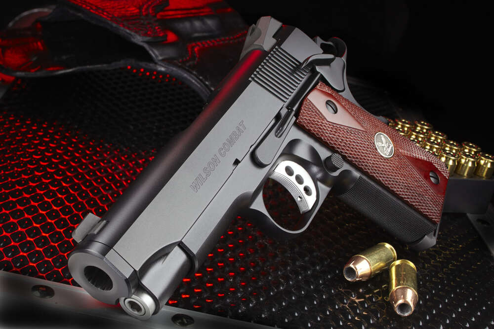 Handguns Wilson Combat CA Stealth 45ACP STEALTH 45ACP 4.1" BK 8+1 CA • WSDS-A-ACABLACK • Model: CA Stealth